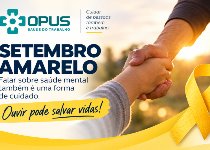 Setembro Amarelo: falar sobre saúde mental também é uma forma de cuidado